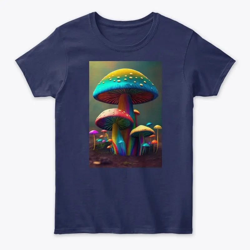 Rainbow Mushrooms